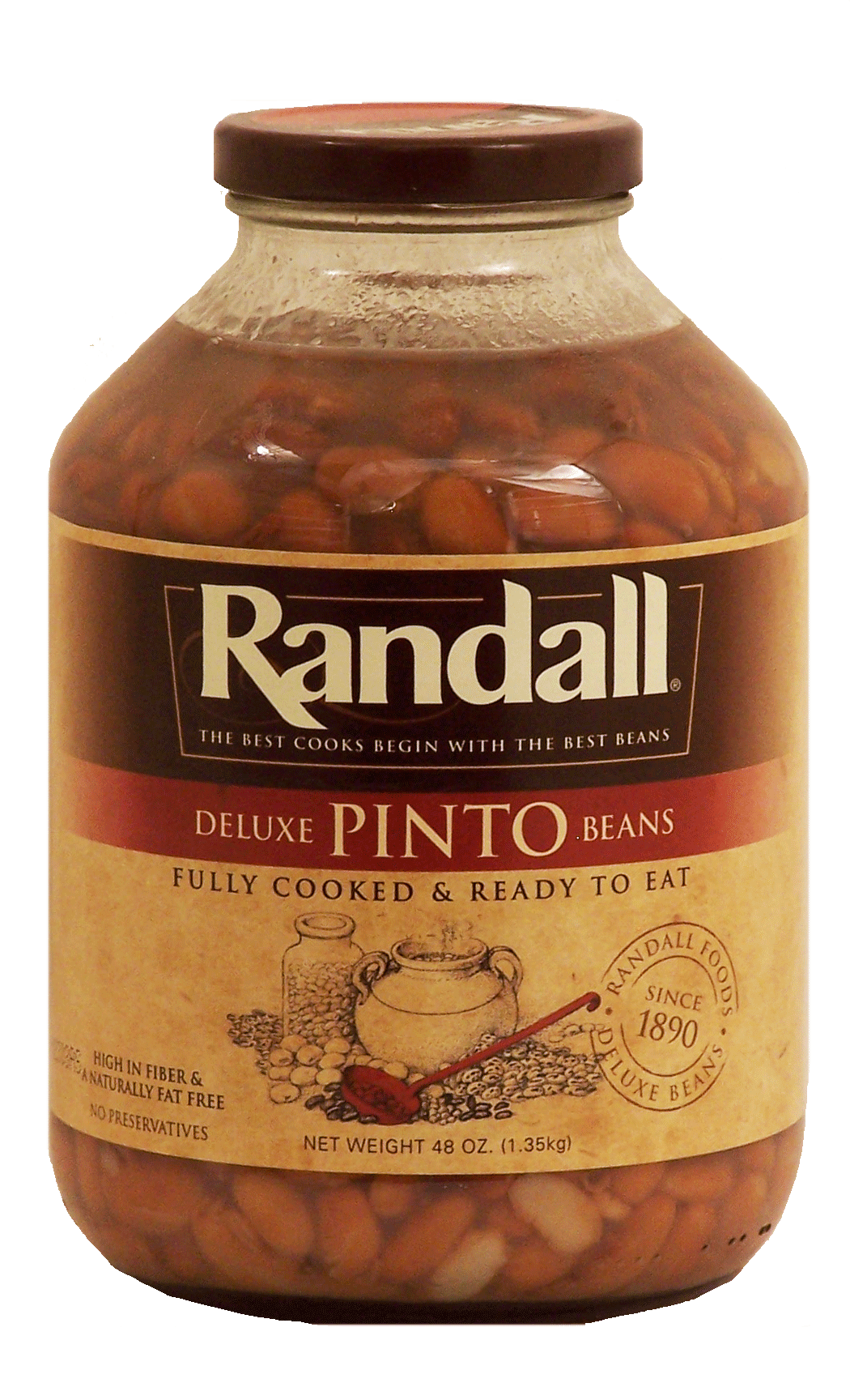 Randall  deluxe pinto beans, fully cooked and ready to eat Full-Size Picture